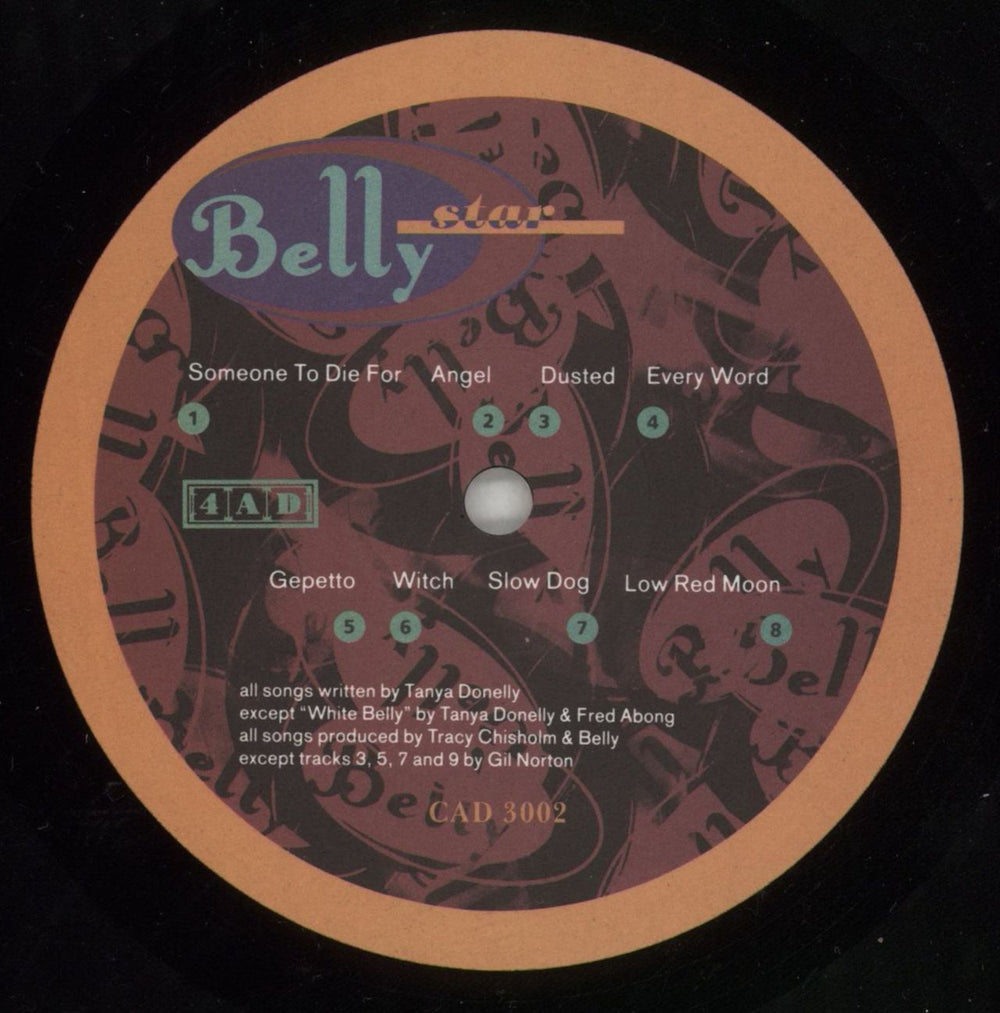 Belly Star UK vinyl LP album (LP record) ELYLPST350285