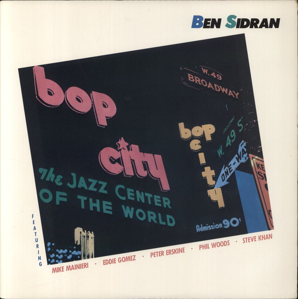 Ben Sidran Bop City US vinyl LP album (LP record) AN1012