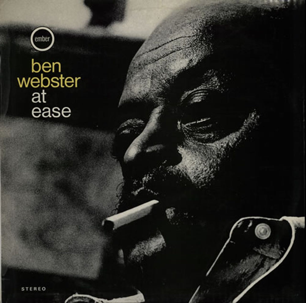 Ben Webster At Ease UK vinyl LP album (LP record) CJS822
