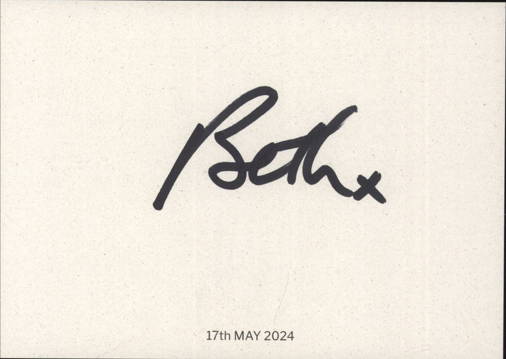 Beth Gibbons Lives Outgrown - 180 Gram Vinyl + Scrapbook + Autographed Postcard UK vinyl LP album (LP record)