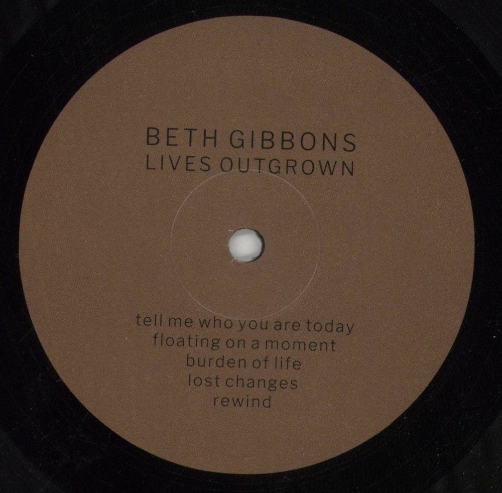 Beth Gibbons Lives Outgrown - 180g UK vinyl LP album (LP record) BTGLPLI849783