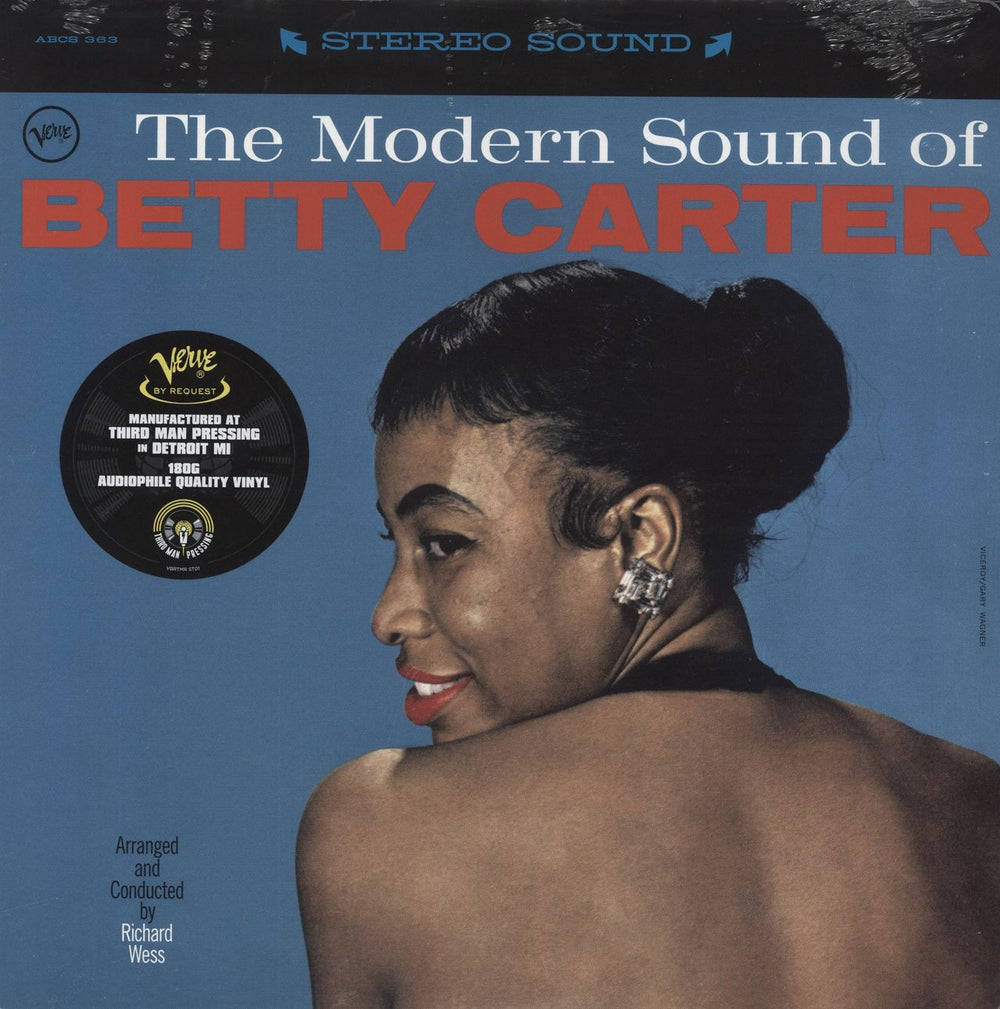 Betty Carter The Modern Sound Of Betty Carter - 180gm Vinyl - Sealed UK vinyl LP album (LP record) 602458491913