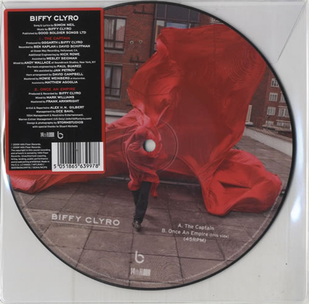 Biffy Clyro The Captain UK 7" vinyl picture disc (7 inch picture disc single) B.Y7PTH487840