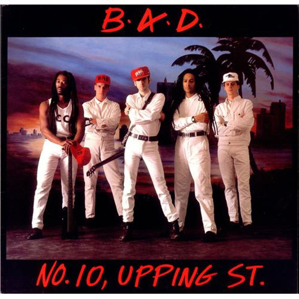 Big Audio Dynamite No. 10, Upping St. UK vinyl LP album (LP record) CBS4501371