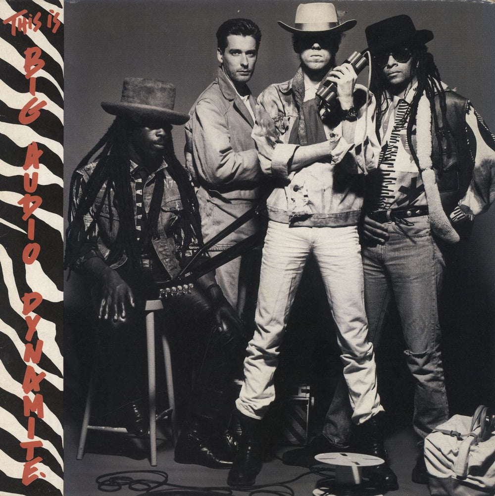 Big Audio Dynamite This Is Big Audio Dynamite + inner UK vinyl LP album (LP record) 26714