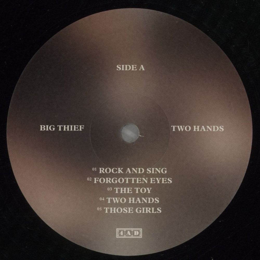 Big Thief Two Hands UK vinyl LP album (LP record) 49HLPTW801641