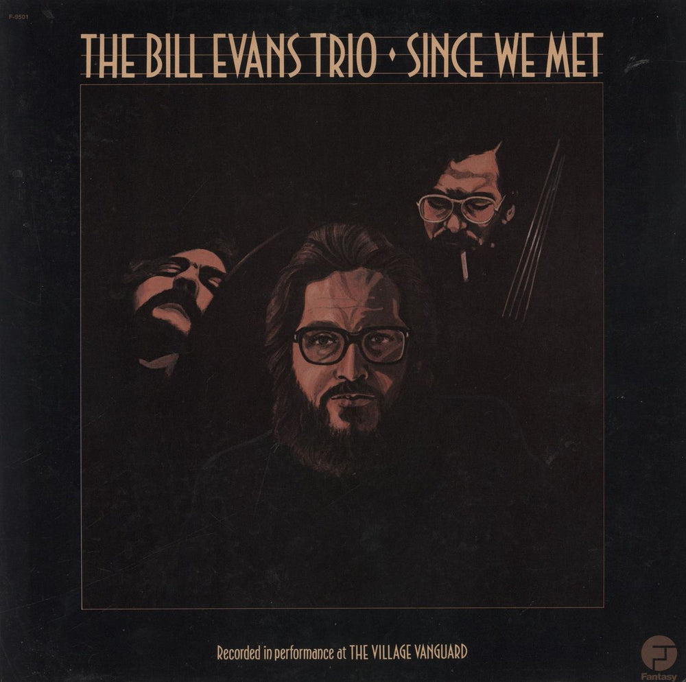 Bill Evans (Piano) Since We Met US vinyl LP album (LP record) F-9501