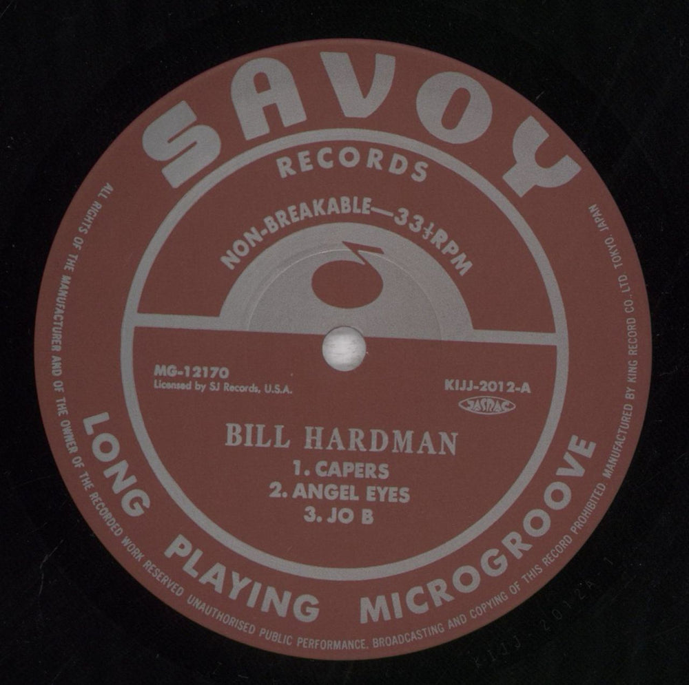 Bill Hardman Saying Something + Obi Japanese vinyl LP album (LP record) B8WLPSA845589