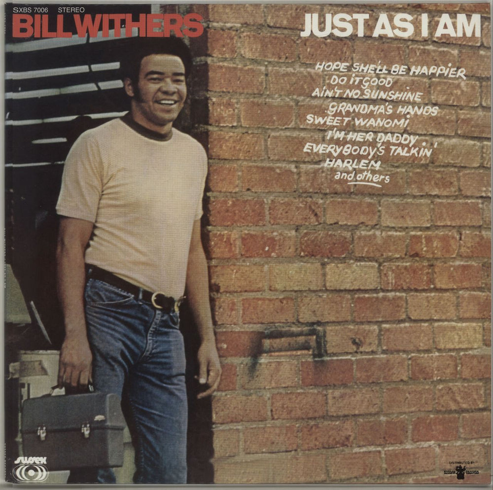 Bill Withers Just As I Am - 180gm German vinyl LP album (LP record) SXBS7006