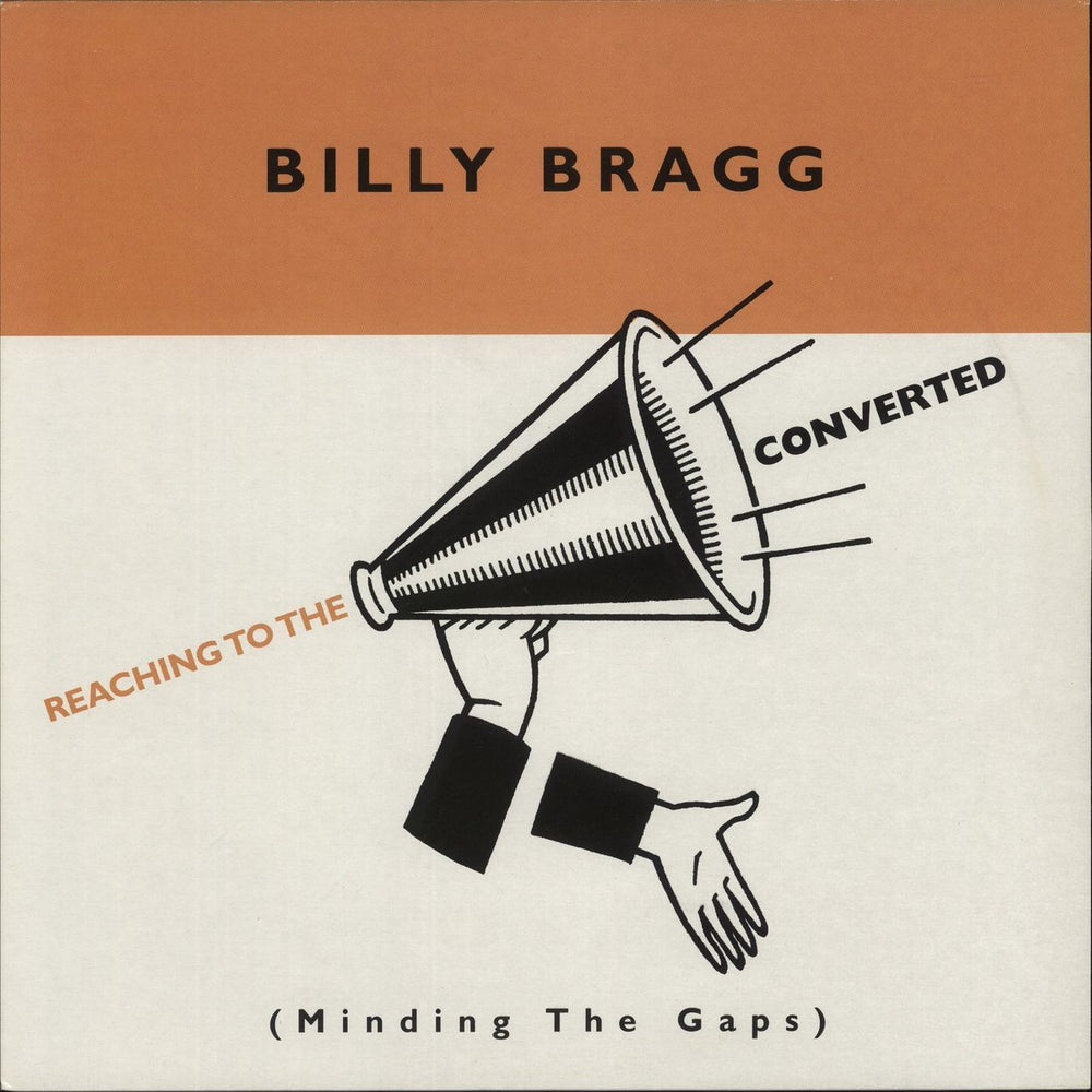 Billy Bragg Reaching To The Converted UK vinyl LP album (LP record) COOK186