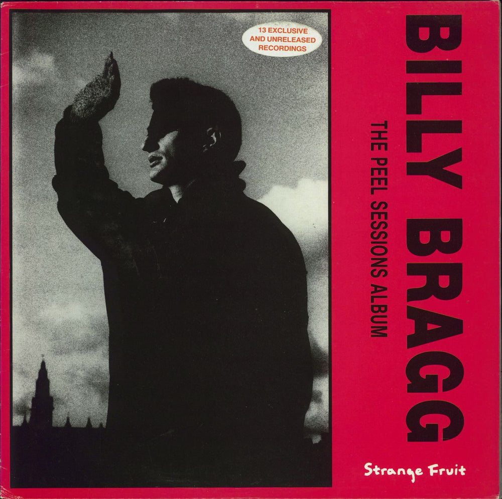 Billy Bragg The Peel Sessions Album UK vinyl LP album (LP record) SFRLP117