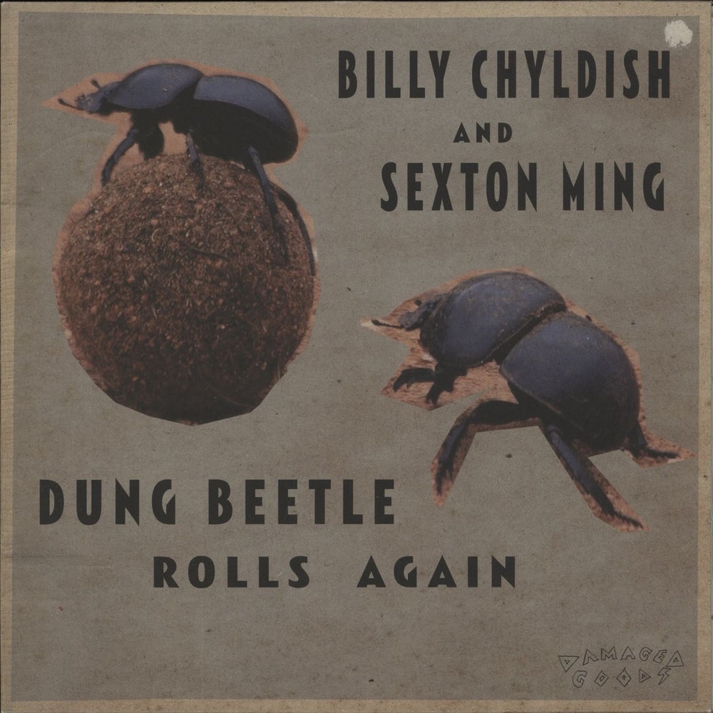 Billy Childish Dung Beetle Rolls Again UK vinyl LP album (LP record) DAMGOOD387LP