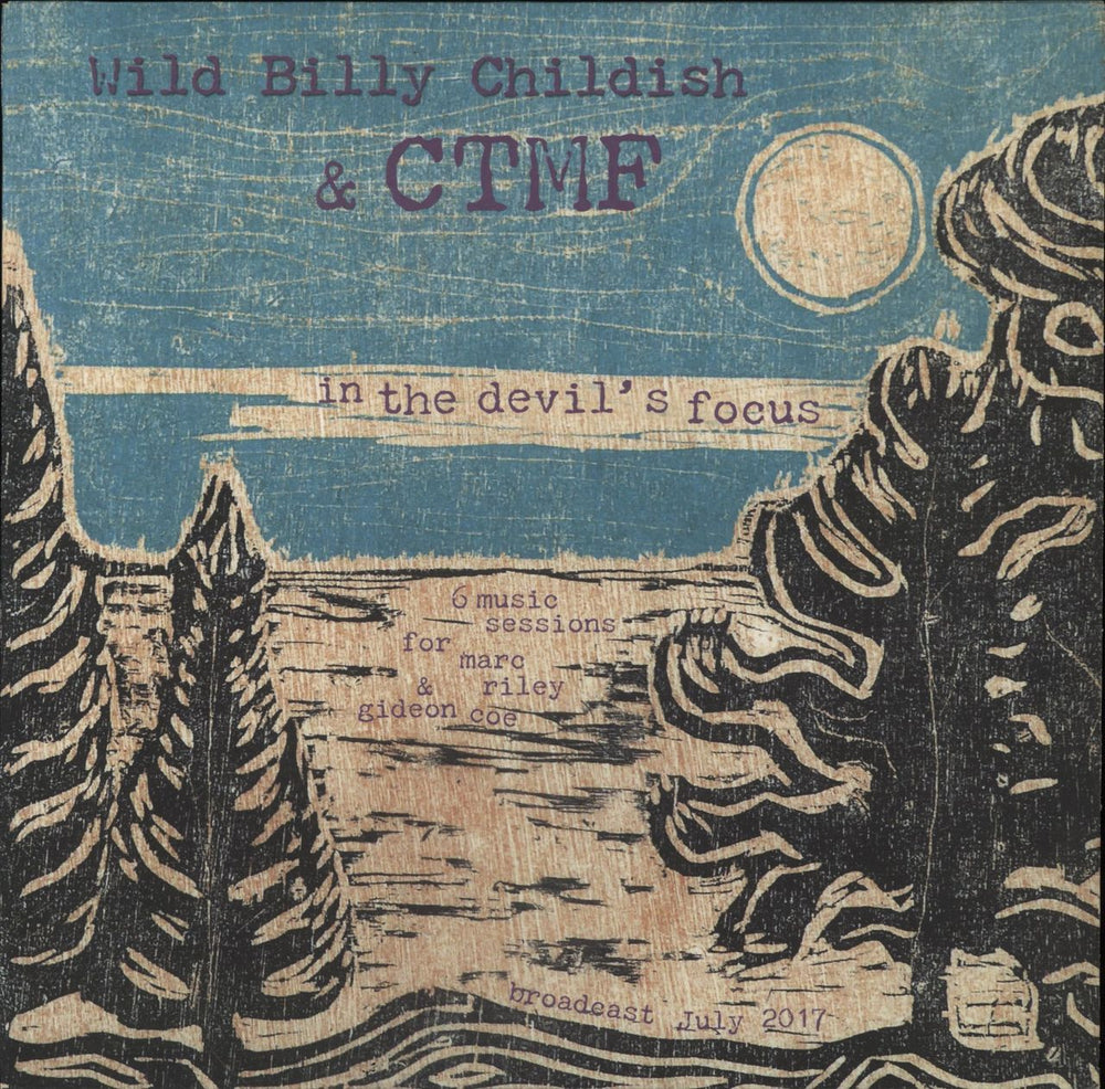Billy Childish In The Devil's Focus UK 10" vinyl single (10 inch record) DAMGOOD485LP