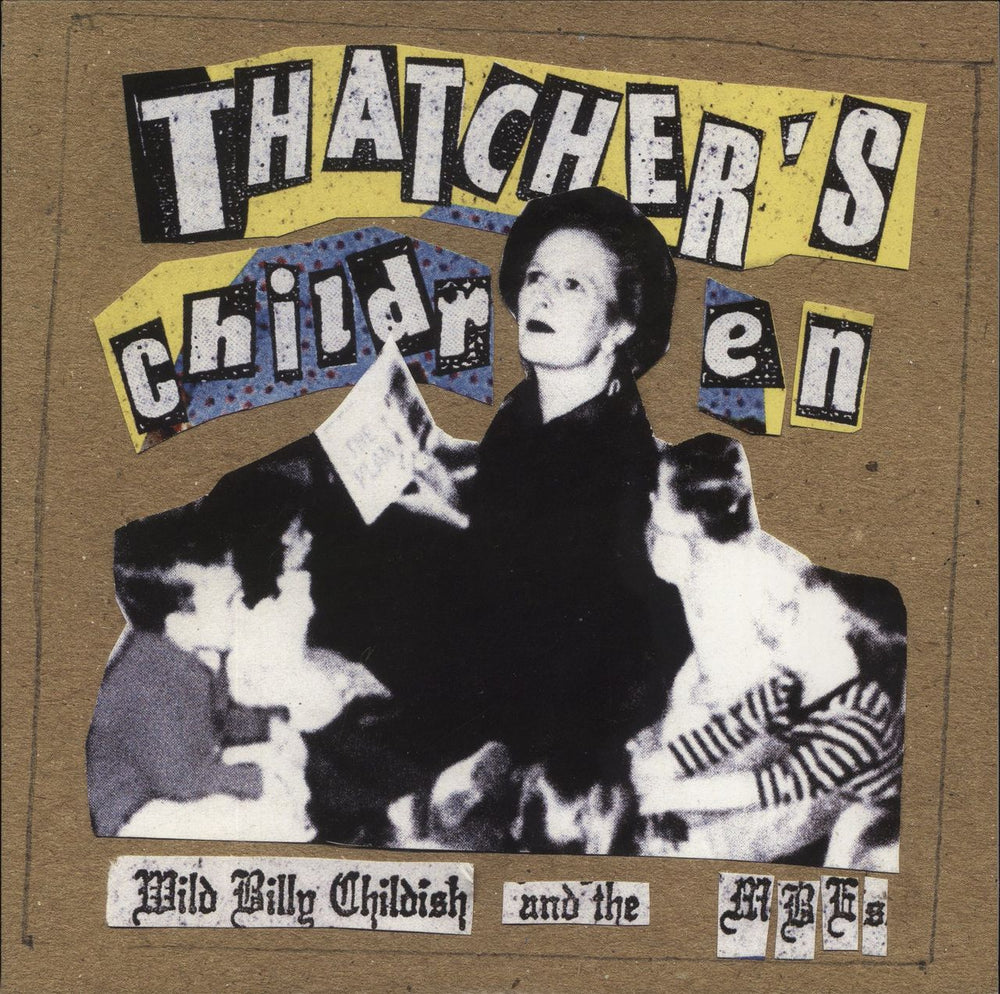 Billy Childish Thatcher's Children UK vinyl LP album (LP record) DAMGOOD313LP