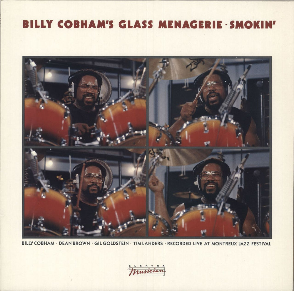 Billy Cobham Smokin' German vinyl LP album (LP record) 96-0233-1