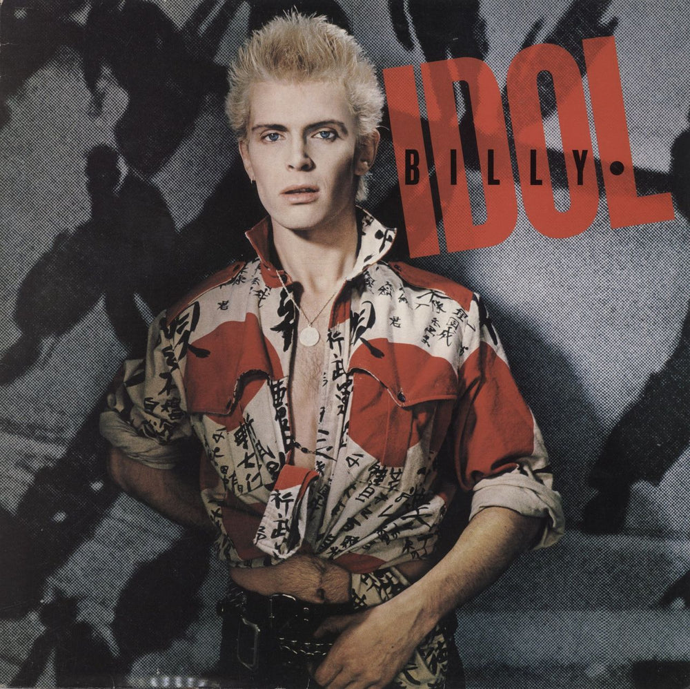 Billy Idol Billy Idol - 1st UK vinyl LP album (LP record) CHR1377