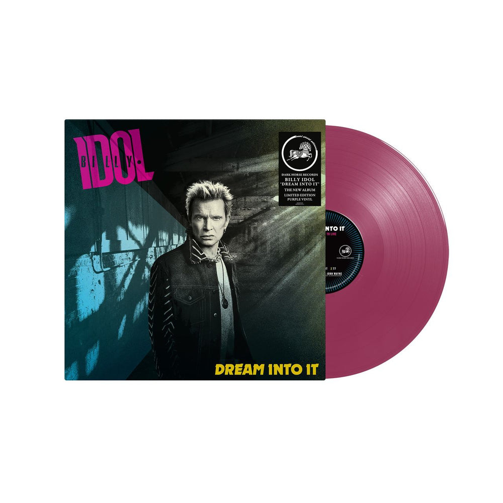 Billy Idol Dream Into It - Purple Vinyl - Sealed UK vinyl LP album (LP record) DH0053EX