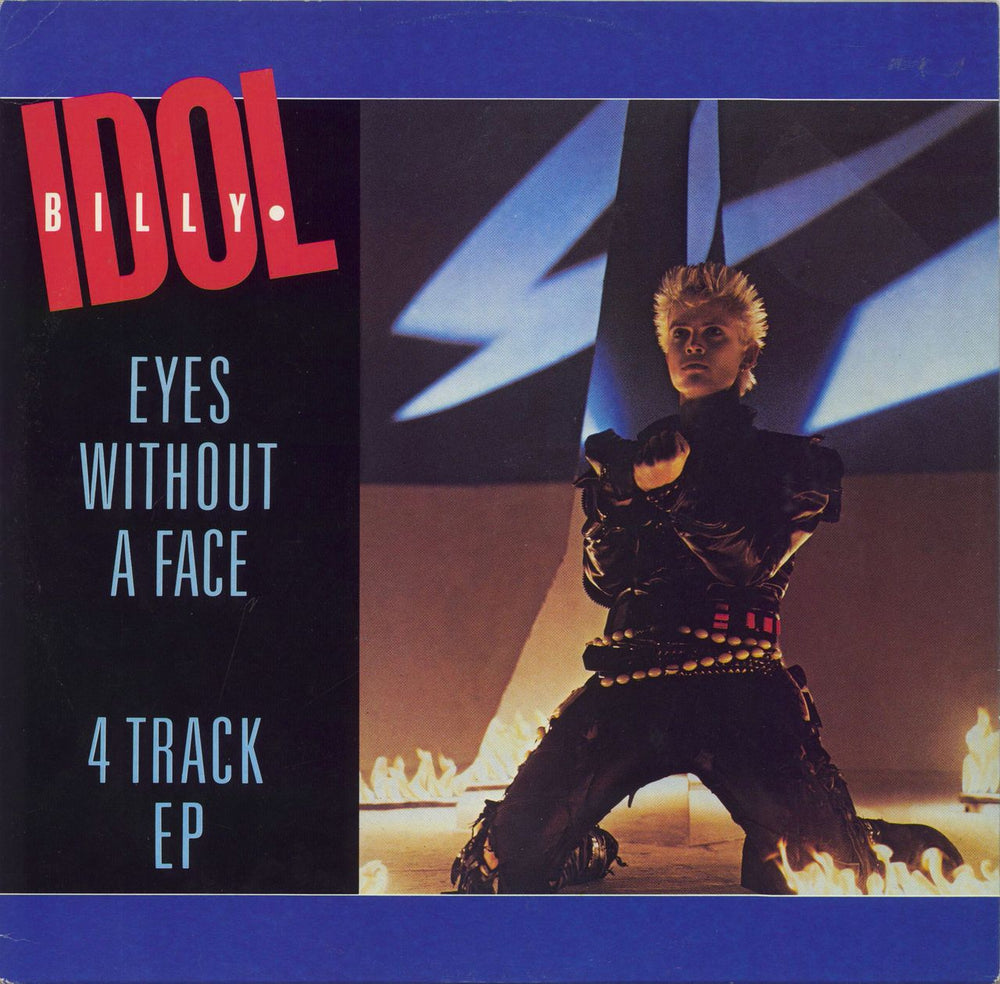 Billy Idol Eyes Without A Face UK 12" vinyl single (12 inch record / Maxi-single) IDOLX3