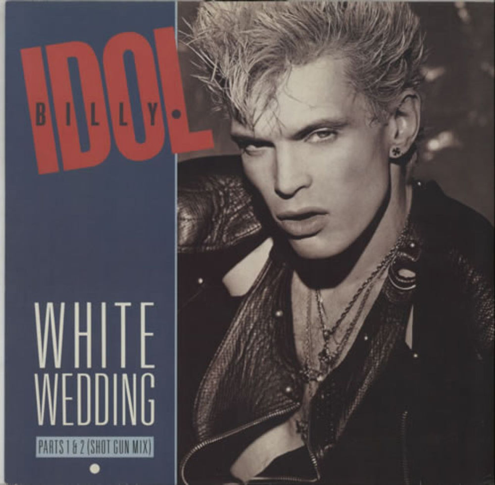 Billy Idol White Wedding - Black Vinyl UK 12" vinyl single (12 inch record / Maxi-single) IDOLX5