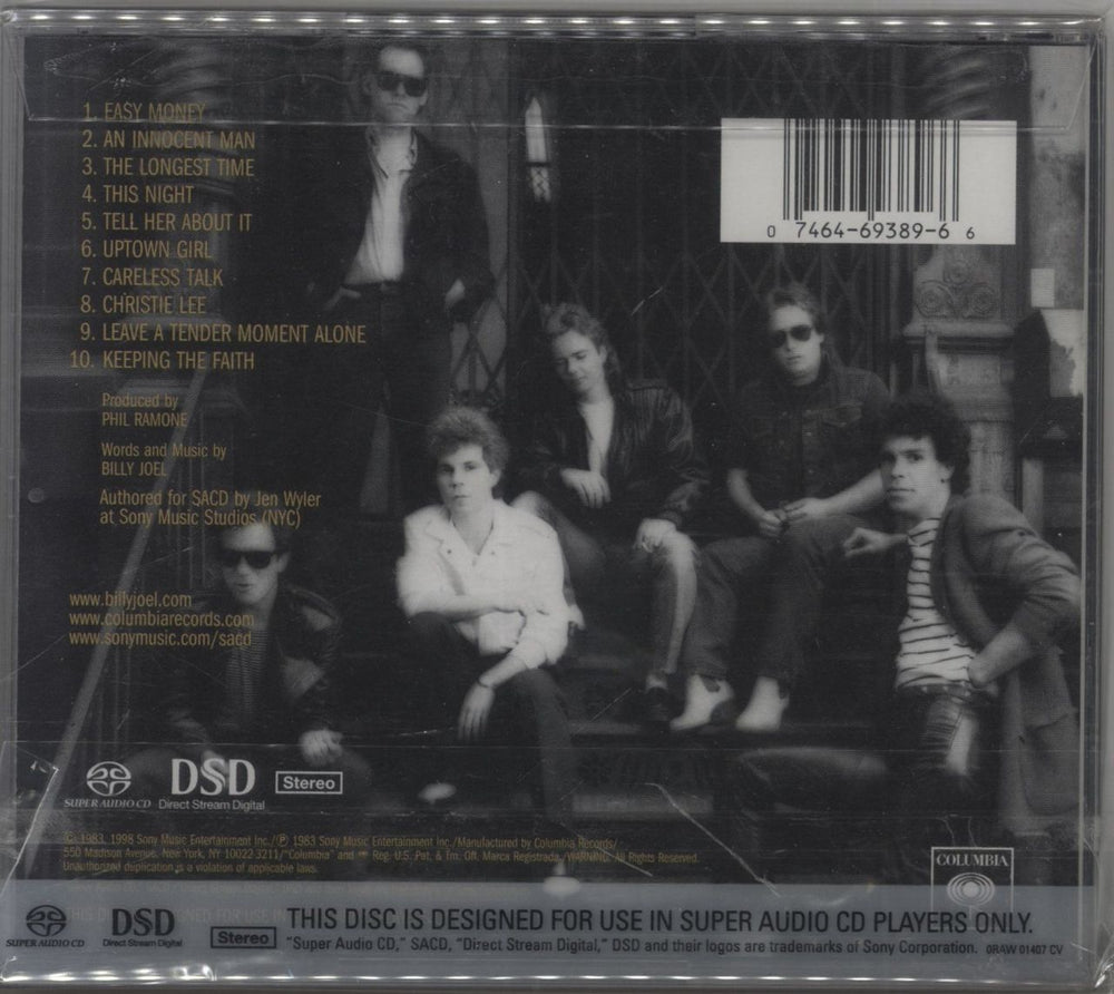 Billy Joel An Innocent Man US super audio CD SACD