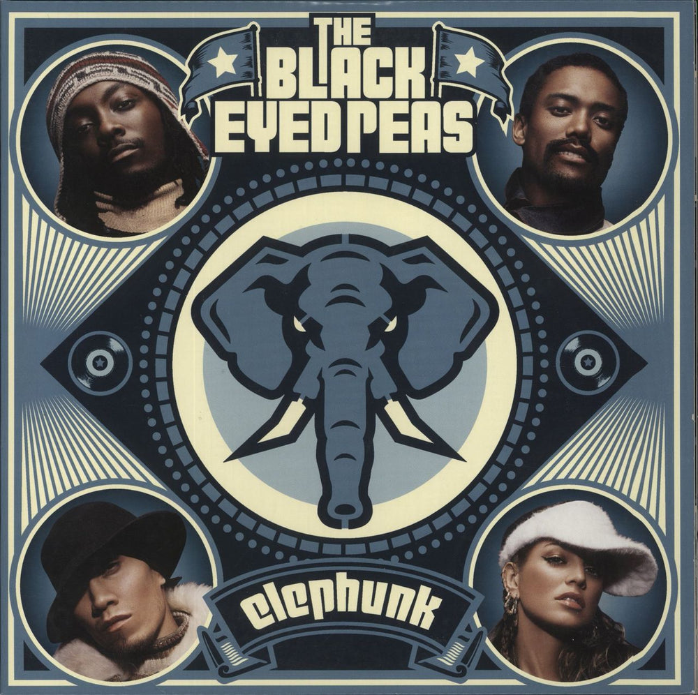 Black Eyed Peas Elephunk - 180gm [2016] UK 2-LP vinyl record set (Double LP Album) 0-06024-9860862-3