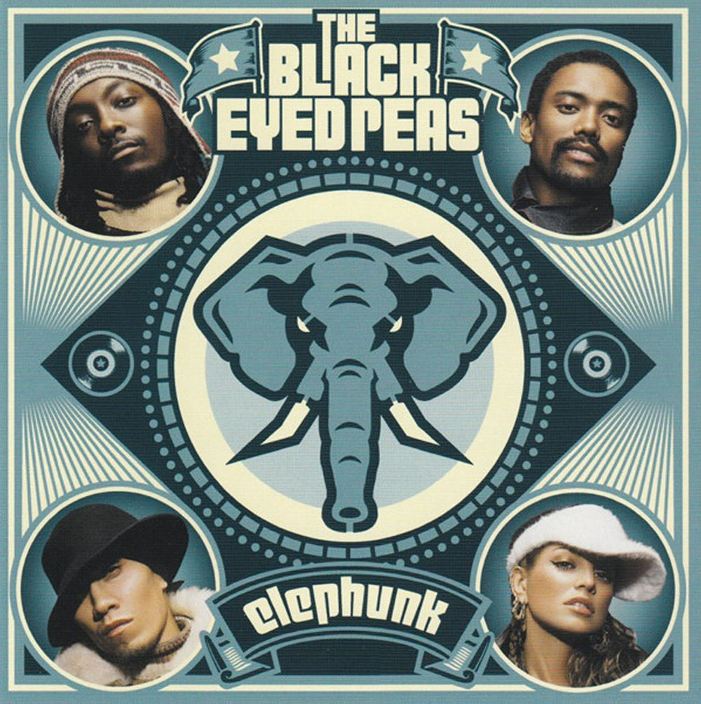 Black Eyed Peas Elephunk UK CD album (CDLP) 9860692