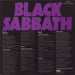 Black Sabbath Master Of Reality - Laminated Sleeve Printed in England UK vinyl LP album (LP record)