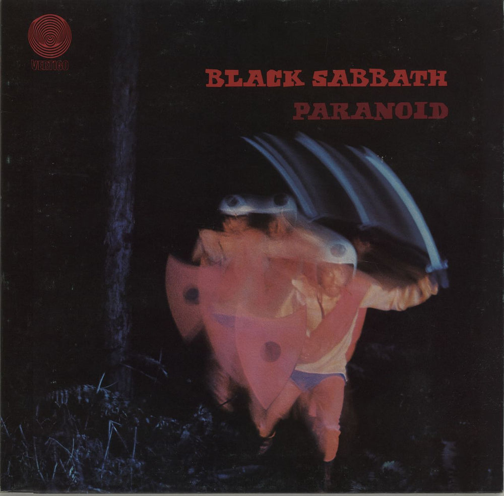 Black Sabbath Paranoid - 2nd - EX UK vinyl LP album (LP record) 6360011