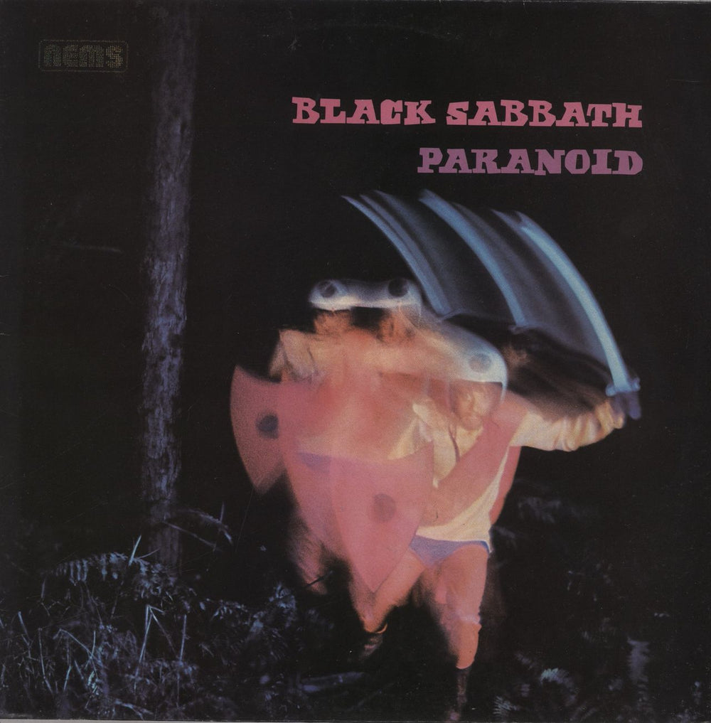 Black Sabbath Paranoid UK vinyl LP album (LP record) NEL6003