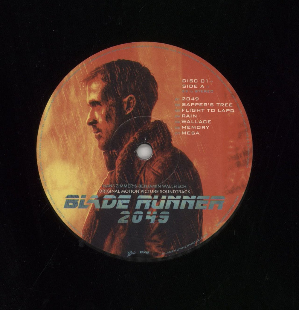 Blade Runner Blade Runner 2049 - EX UK 2-LP vinyl record set (Double LP Album) ADE2LBL850631