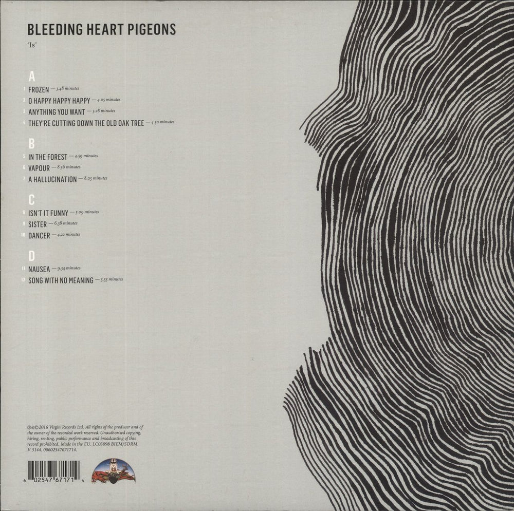 Bleeding Heart Pigeons Is UK 2-LP vinyl record set (Double LP Album) 602547671714