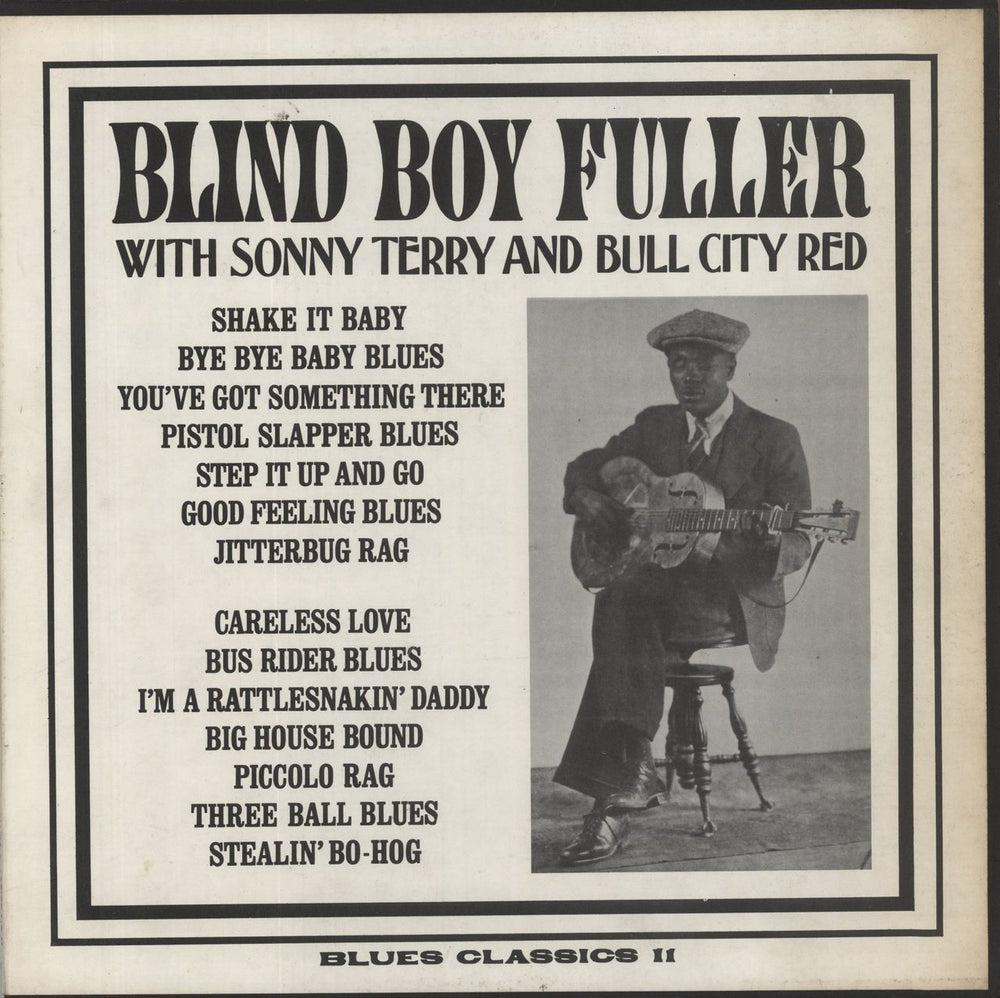 Blind Boy Fuller Blind Boy Fuller With Sonny Terry And Bull City Red - VG US vinyl LP album (LP record) BC11