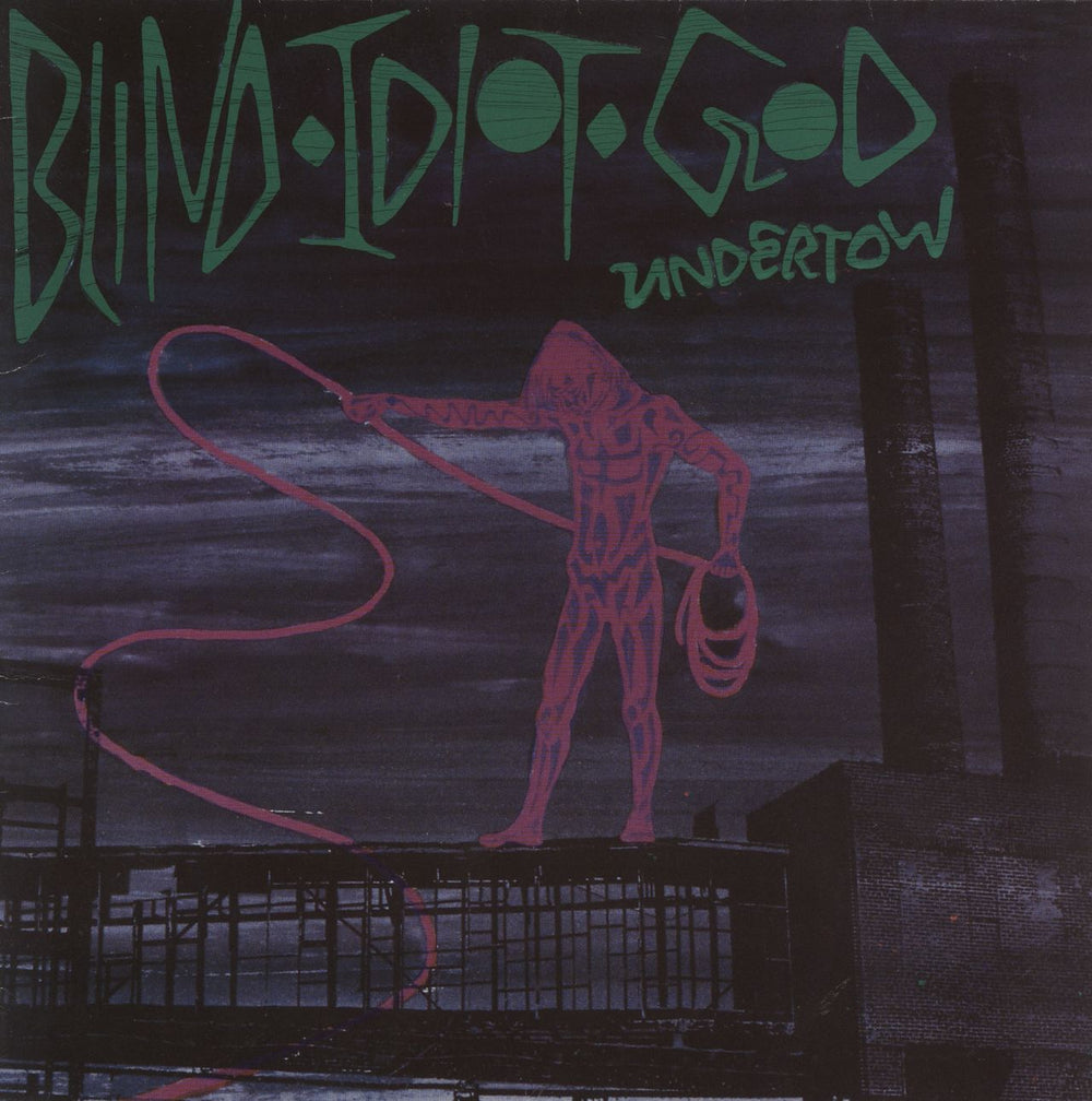 Blind Idiot God Undertow US vinyl LP album (LP record) EMY107