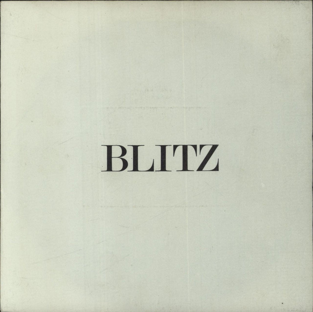 Blitz New Age UK 7" vinyl single (7 inch record / 45) FS1