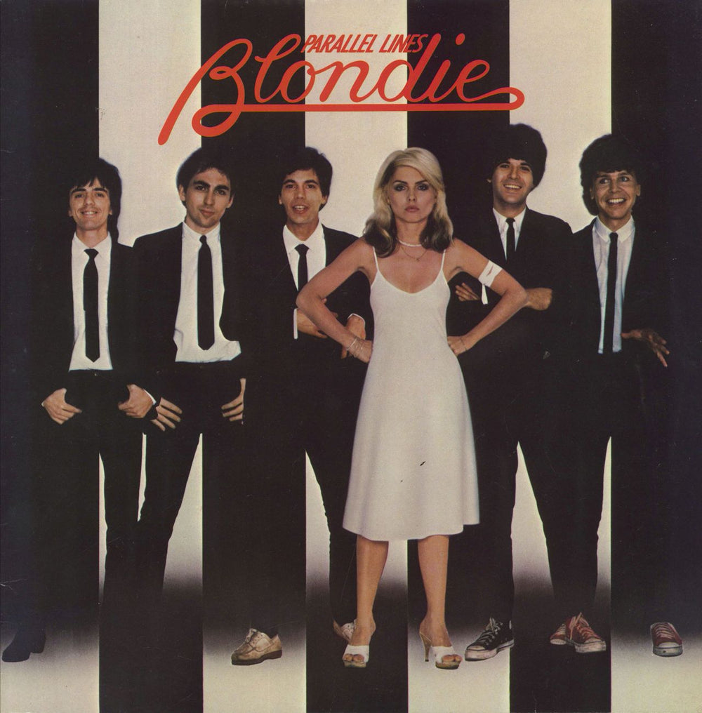 Blondie Parallel Lines + Inner - VG UK vinyl LP album (LP record) CDL1192