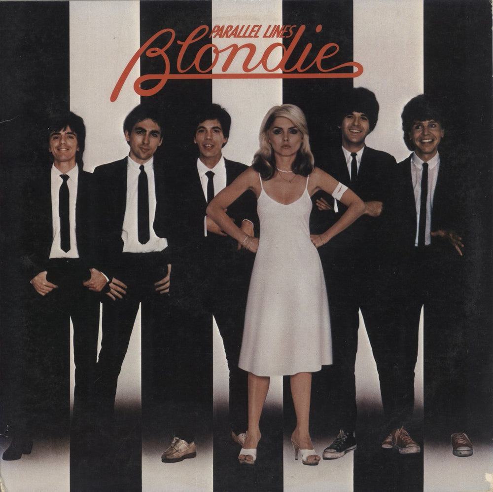 Blondie Parallel Lines US vinyl LP album (LP record) CHR1192