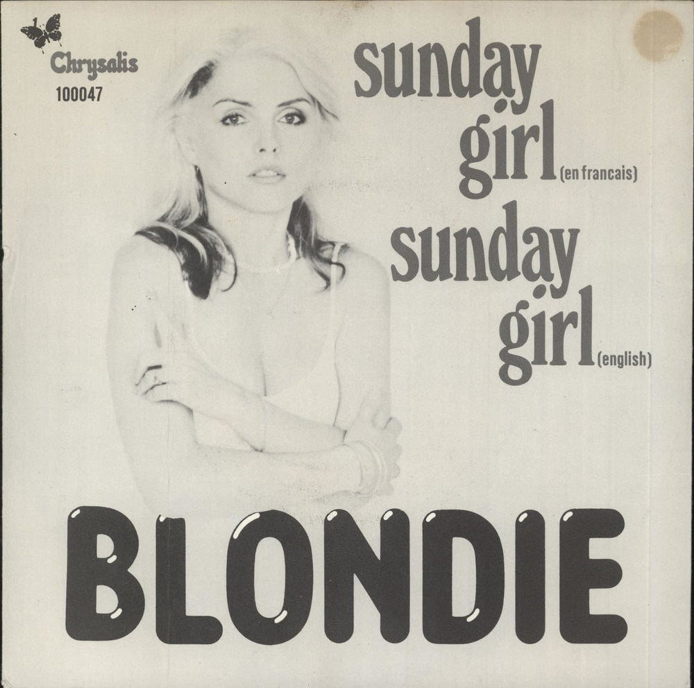 Blondie Sunday Girl Dutch 7" vinyl single (7 inch record / 45) 100047