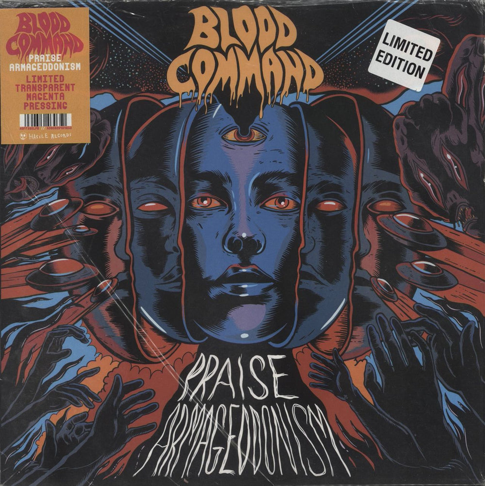 Blood Command Praise Armageddonism Polish vinyl LP album (LP record) HOFF382LPB