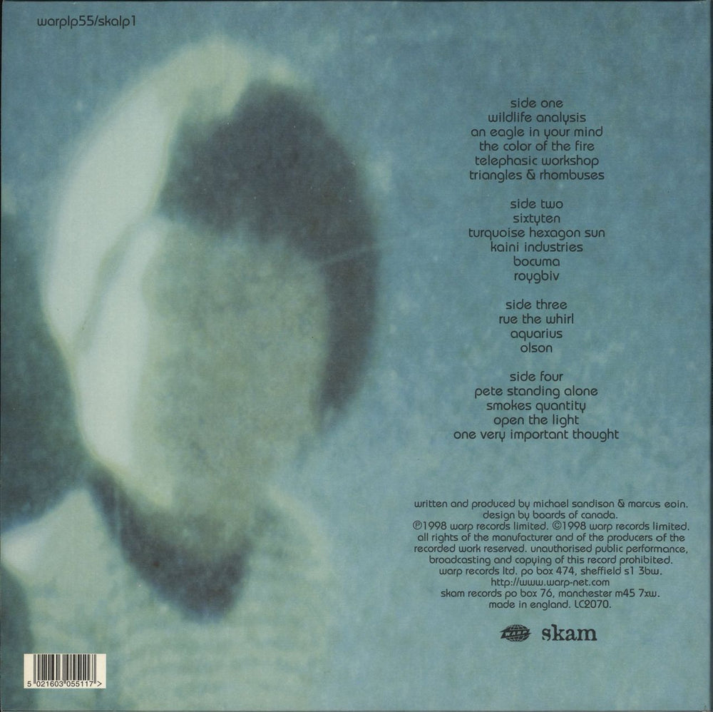 Boards Of Canada Music Has The Right To Children - 1st UK 2-LP vinyl record set (Double LP Album) 5021603055117