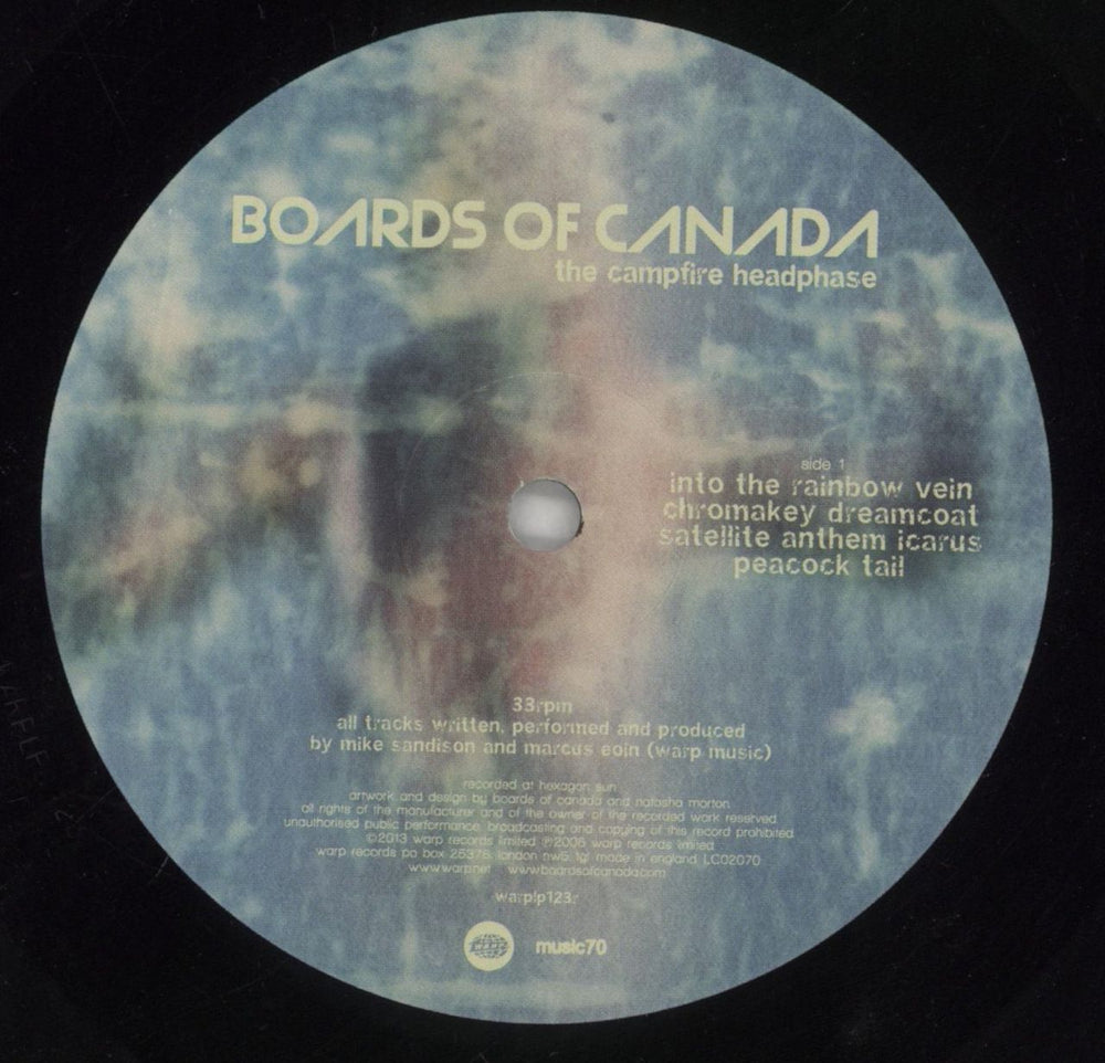 Boards Of Canada The Campfire Headphase - 2014 2nd issue - Opened Stickered Shrink UK 2-LP vinyl record set (Double LP Album) BOF2LTH862051