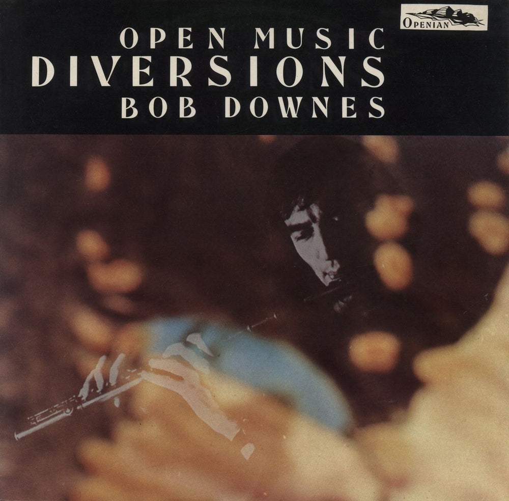 Bob Downes Diversions - Autographed UK vinyl LP album (LP record) BDOM001