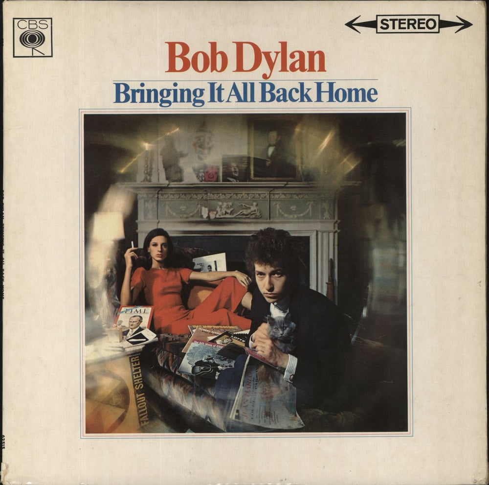 Bob Dylan Bringing It All Back Home - 2nd UK vinyl LP album (LP record) 62515