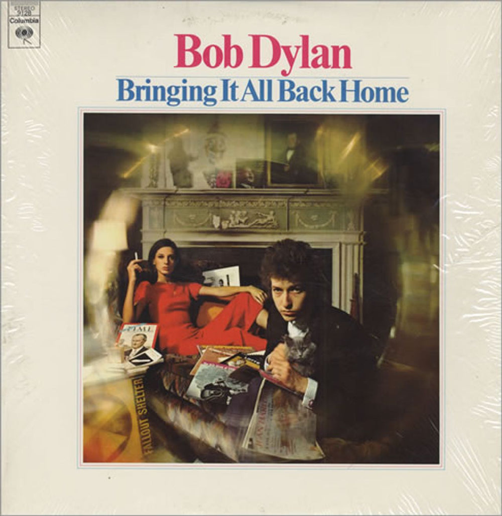 Bob Dylan Bringing It All Back Home US vinyl LP album (LP record) 9128