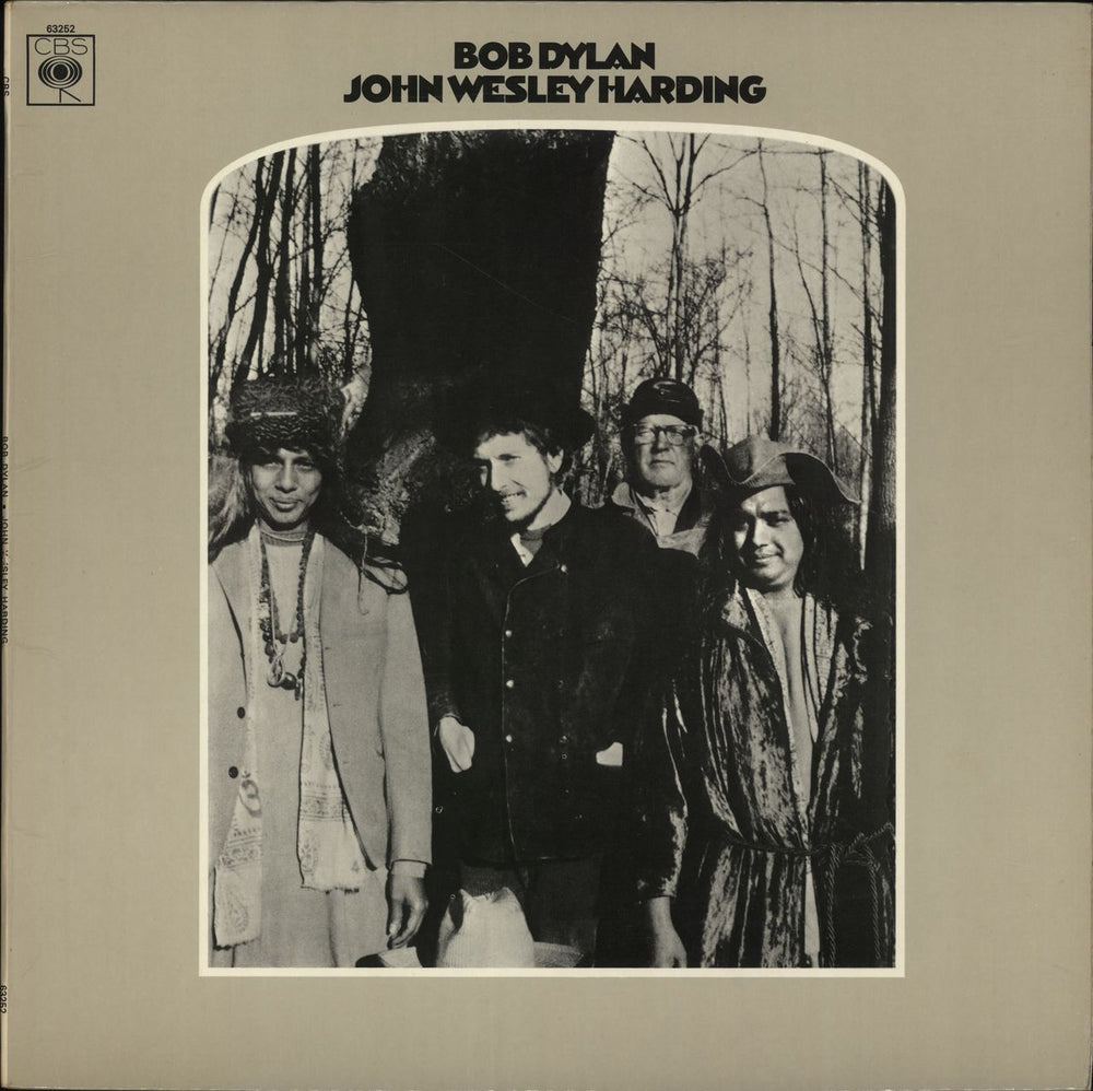 Bob Dylan John Wesley Harding - 1st Mono - EX UK vinyl LP album (LP record) 63252