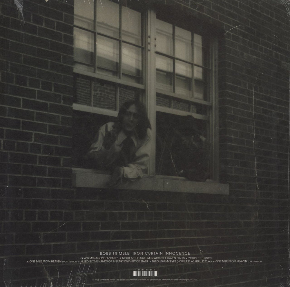 Bobb Trimble Iron Curtain Innocence US vinyl LP album (LP record) 656605016214