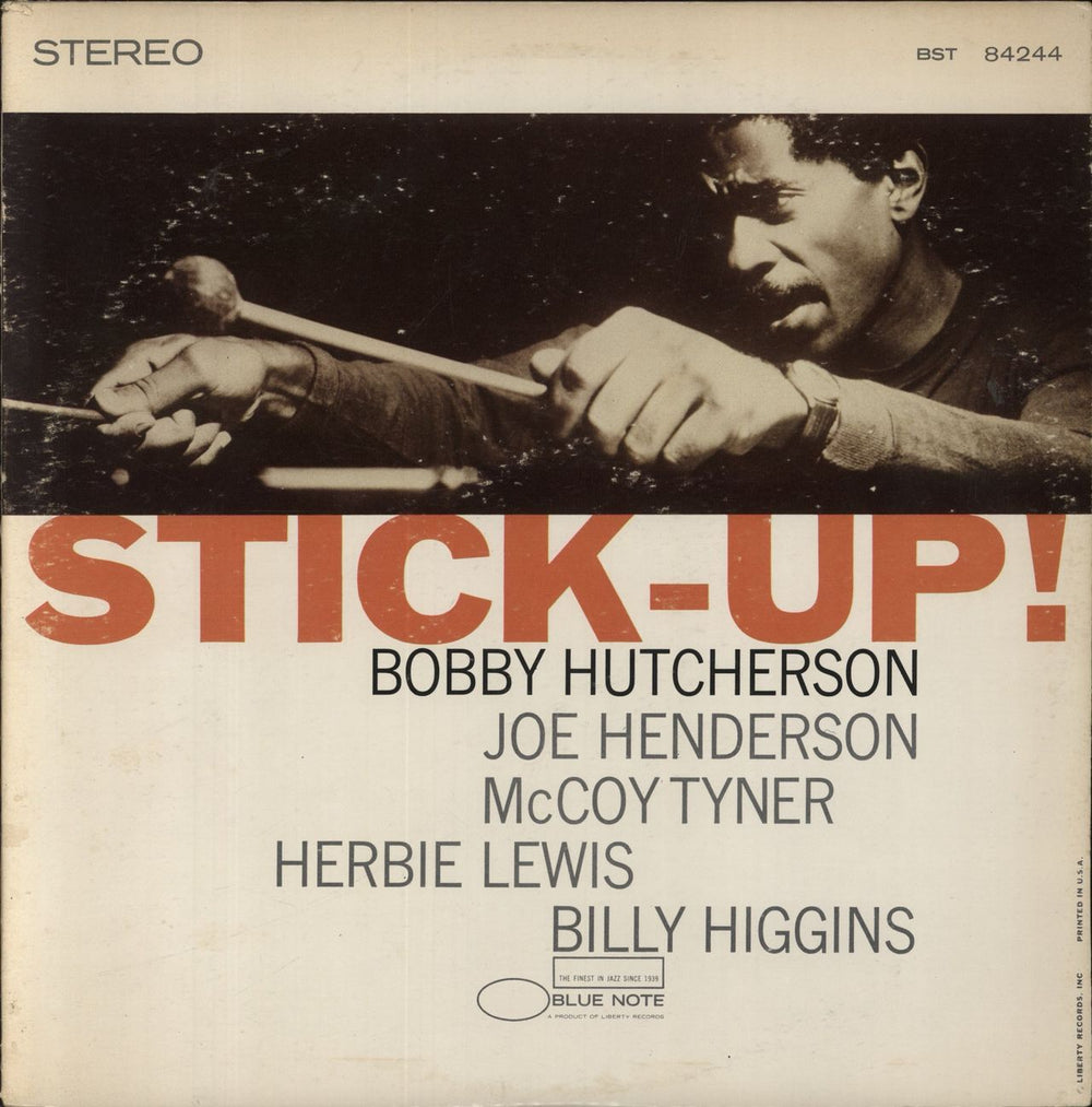 Bobby Hutcherson Stick-Up! - 1st US vinyl LP album (LP record) BST84244