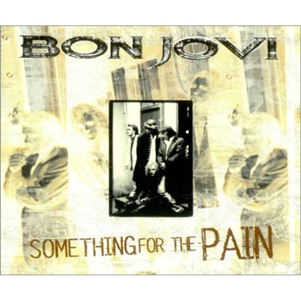 Bon Jovi Something For The Pain UK CD single (CD5 / 5") JOVCD18