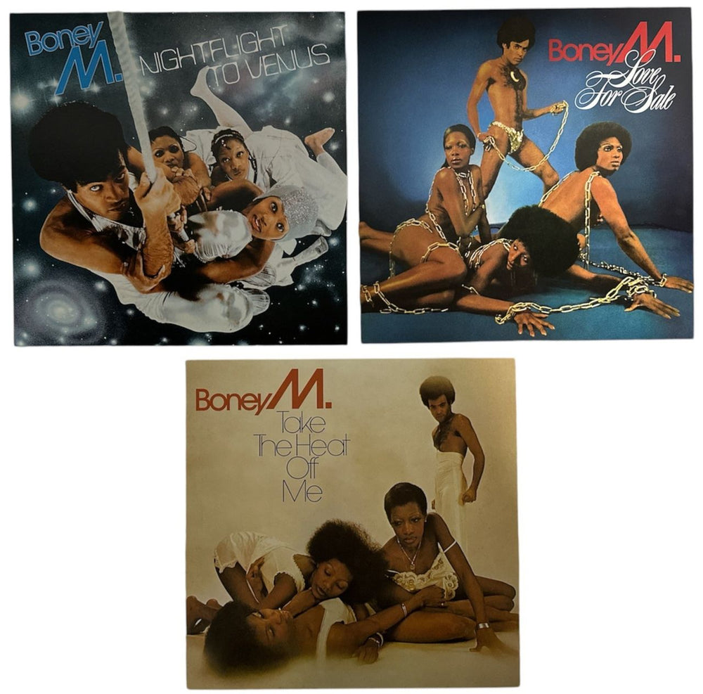 Boney M Complete - 9-LP Box Set UK Vinyl Box Set