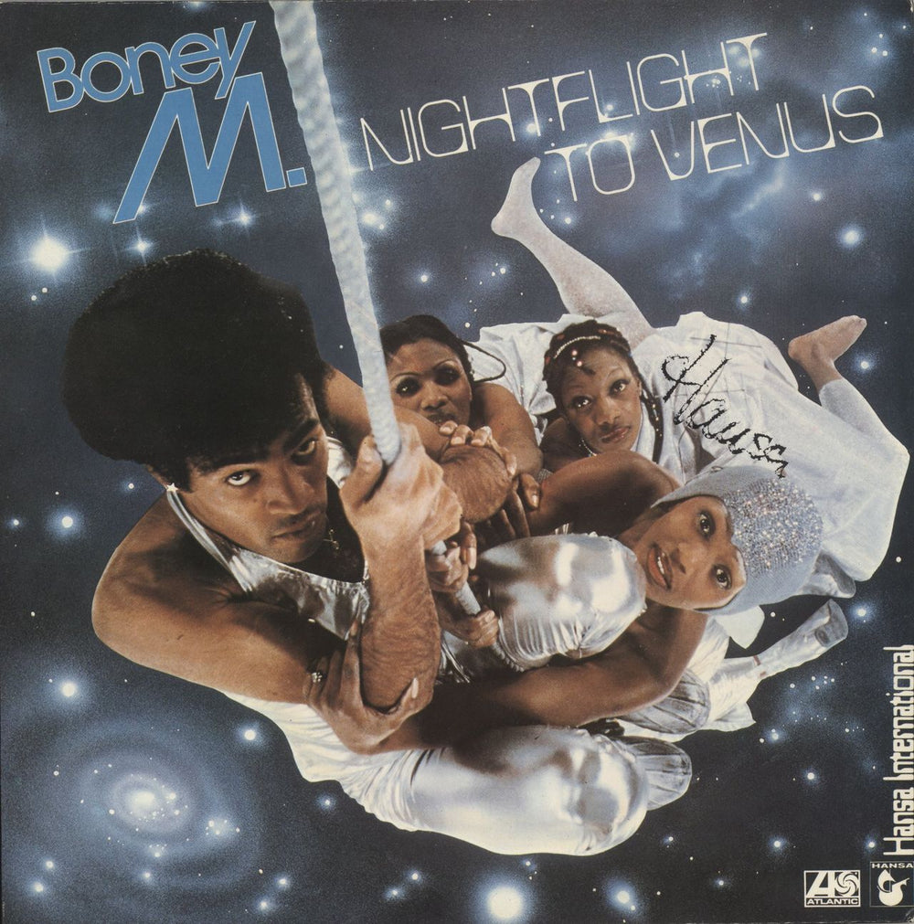 Boney M Nightflight To Venus - EX UK vinyl LP album (LP record) K50498