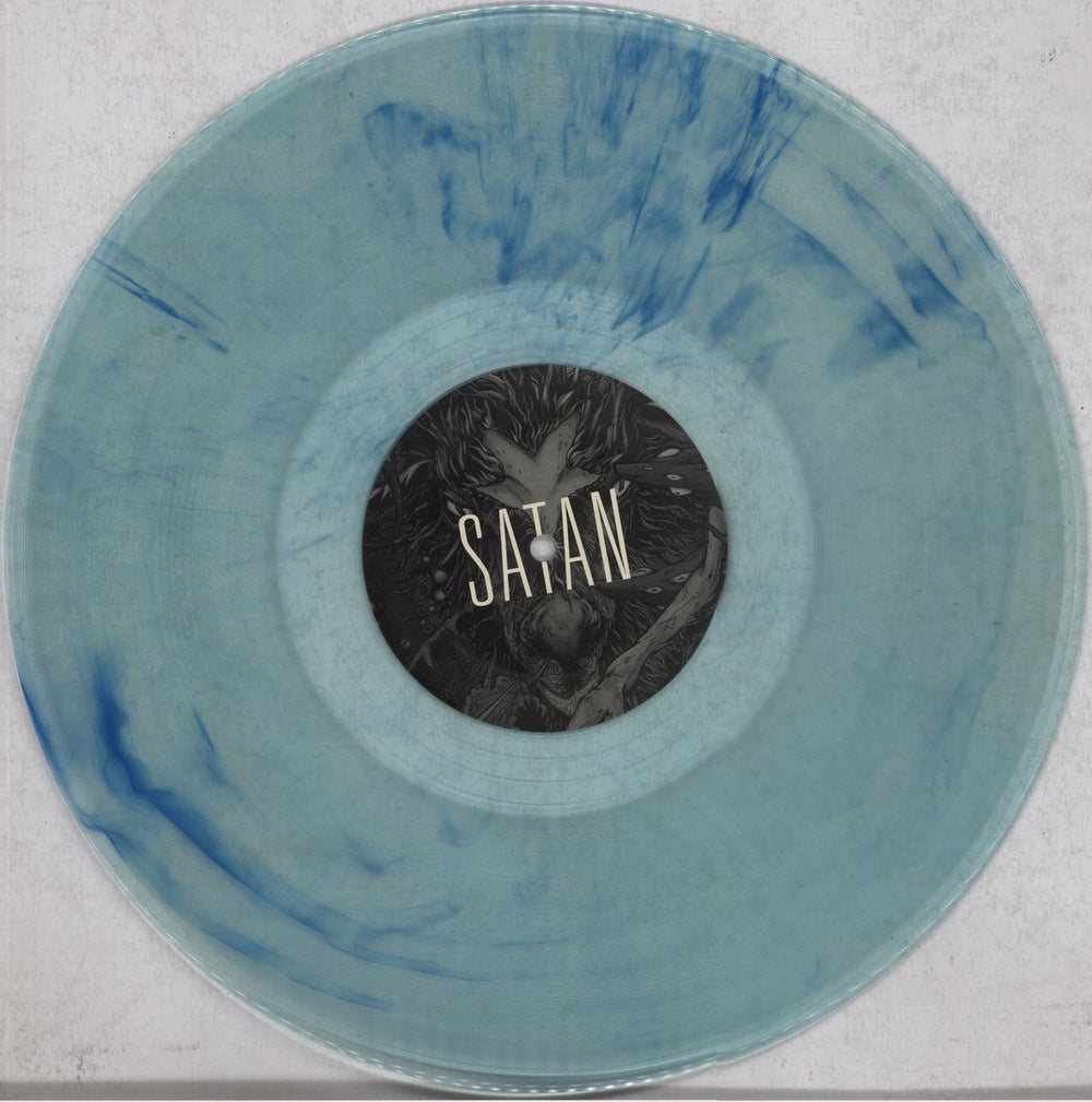 Bongripper Satan Worshipping Doom - Clear with Blue Swirl Vinyl US 2-LP vinyl record set (Double LP Album) 7O52LSA837743